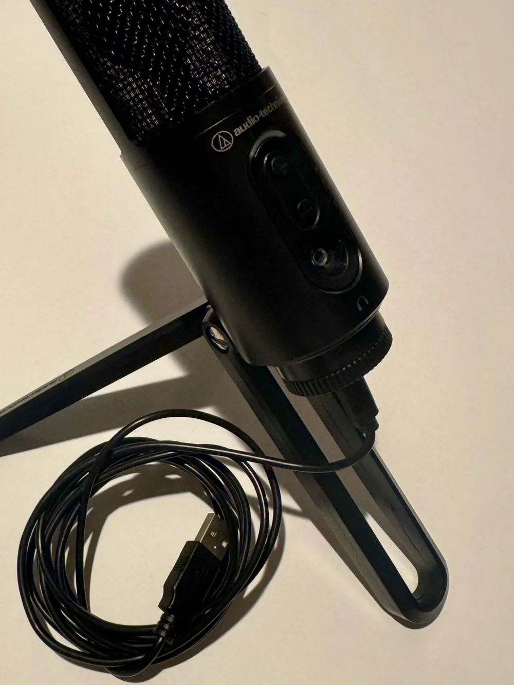 Audio-Technica ATR 4500X-USB Black Desktop Condenser Microphone